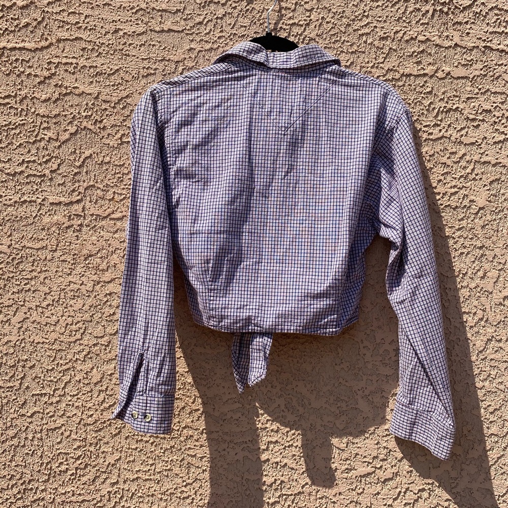 CIRCLE R CLASSICS CROPPED WESTERN TOP - Picture 3 of 3